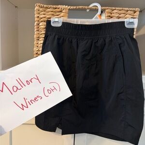 lululemon athletica Black Mini Skirt